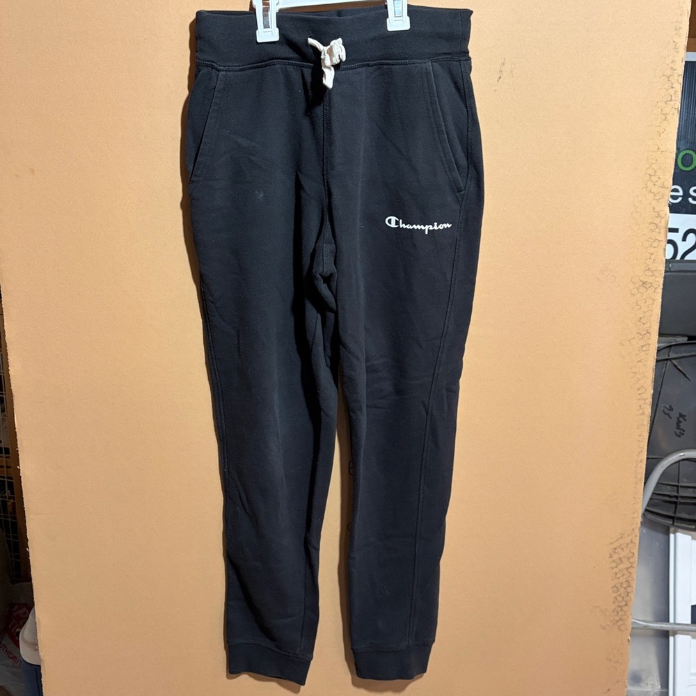 Champion dark Charcoal Athletic sweatpants   Men’s size Small